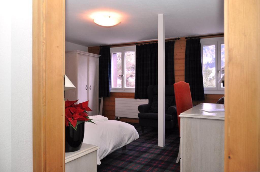 Hotel De La Paix Champery Ruang foto